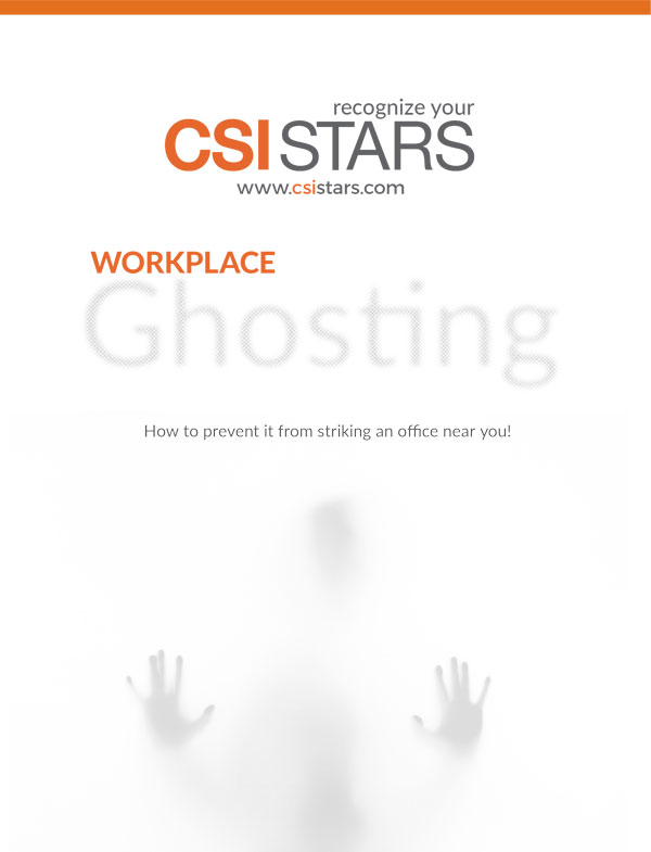 Workplace Ghosting. How to prevent it from striking an office near you!